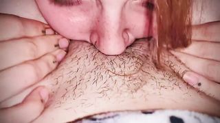 Eating my Girlfriend’s Pussy (Real Orgasm)