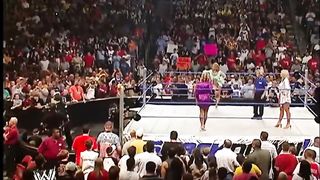 Torrie Wilson, Sable, Dawn Marie & miss Jackie do a Lingerie Striptease