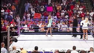 Torrie Wilson, Sable, Dawn Marie & miss Jackie do a Lingerie Striptease