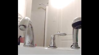 Sweat Asian Girl got Spycammed in Bathroom