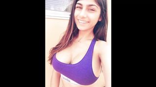 Mia Khalifa Jerk off Challenge