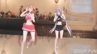 Naked Dancing MMD | Anime Girl Dancing for you