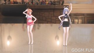 Naked Dancing MMD | Anime Girl Dancing for you