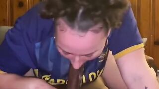 Amazing Cumshot- Sloppy Head PAWG 69 BBC Cumshot