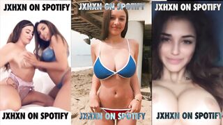 JXHXN - BIG BOOBS GIRLS on TIK TOK NUDE COMPILATION #PORNRAP