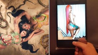 Cardi B, Megan Thee Stallion, Kylie Jenner WAP Cum Tribute Compilation