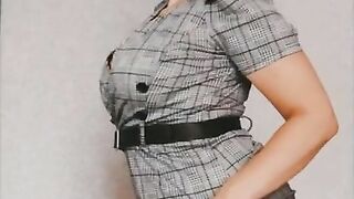 Thick Pinup Vintage Strip Tease Old School Blouse