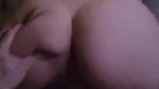 Big ass step-sister riding step-brothers cock