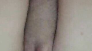 CLOSE UP a follower makes me cum after he gave me a hard fuck