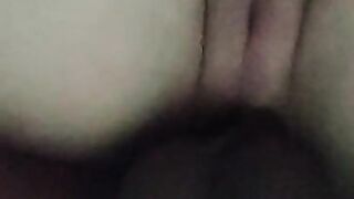 CLOSE UP a follower makes me cum after he gave me a hard fuck