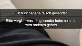 18 year old German girl wants guy to cheat on girlfriend Snapchat