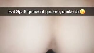 18 year old German girl wants guy to cheat on girlfriend Snapchat