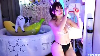 big titty asain dancing