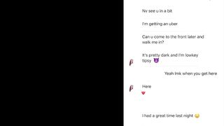 Petite 19 Years Old Teenage Girl Gets Her Tight Pussy Stretched + Text Conversations