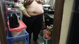 (Kitchen Ne Jabardast Meri Chudai) Neighbor Fucks Tamil Muslim Hot Aunty While Cooking - Indian Sex