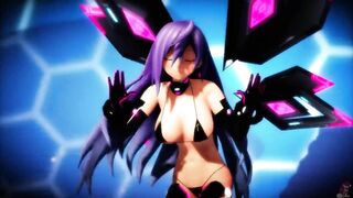 MMD R18 Iris Heart Hibana Bikini