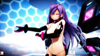 MMD R18 Iris Heart Hibana Bikini