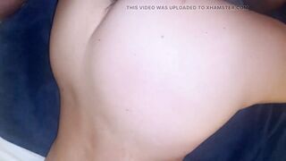 Hairy Sara does anal