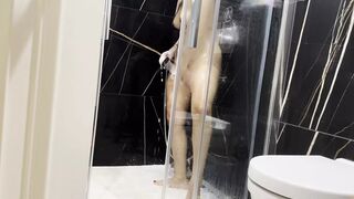 my step son spying on me in the shower - Jasmine SweetArabic