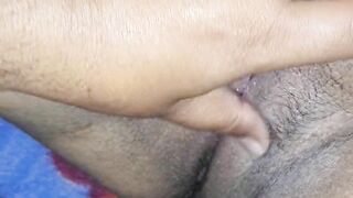 Indian maid clean shaved pussy touched and enjoyed.