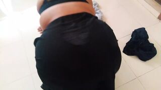 Big ass maid seduces owner while cleaning house - Indian Hot Girl