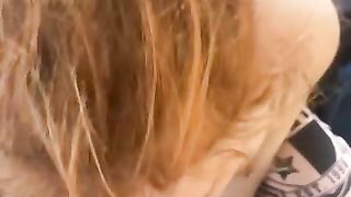 (Thelewdstoner) Redhead sucks nomads dick on Snapchat