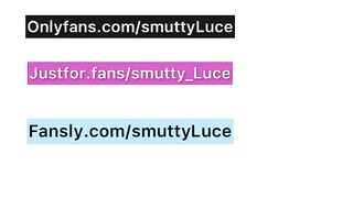 Smutty Luce is an anal sex junkie (0% pussy)