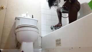 Thot i n Texas - Ebony Milf Butt Naked Fully Nude