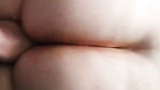 Moaning bbw being fingered