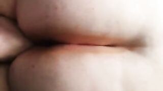 Moaning bbw being fingered