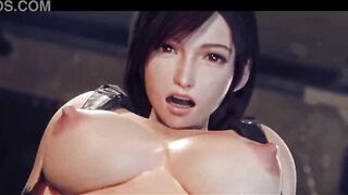 3D Hentai Tifa LockHart Anal Dick Ride Final Fantasy 7 Remake Tifa Uncensored Hentai