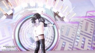 [MMD] Dreamcatcher - Deja Vu Sexy Kpop Dance NierAutomata 2B Commander Uncensored Hentai