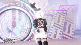 [MMD] Dreamcatcher - Deja Vu Sexy Kpop Dance NierAutomata 2B Commander Uncensored Hentai