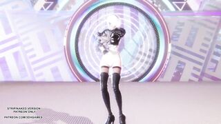 [MMD] Dreamcatcher - Deja Vu Sexy Kpop Dance NierAutomata 2B Commander Uncensored Hentai