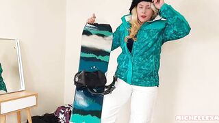 Snow gear try on haul with Michellexm