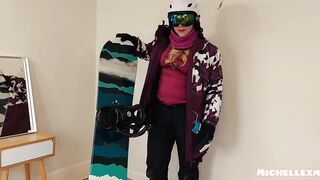 Snow gear try on haul with Michellexm