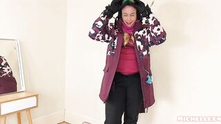 Snow gear try on haul with Michellexm