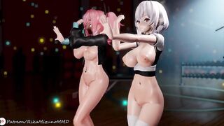 Minus8 Dance - Azur Lane MMD R-18 girls (Sirius, Bremerton, Baltimore)