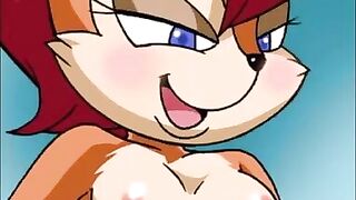 Sonic (Amy Rose Fucking Porn Parody) - Saturday Night Fun #1 (Hard Sex) (Hentai)