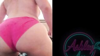 Ashley Ace - Ass Worship, booty shaking, twerking, asshole winking