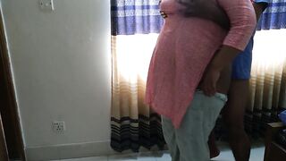 Indian Huge Boobs hot Bahu ko sasurji ne mast chudai jab koy gar par na hone (Hindi Audio) Cum Wild