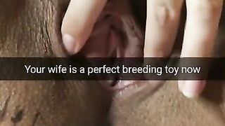 My Wife Turns into Pregnant Breeding Toy Now! [cuckold. Snapchat]