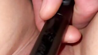 Vibrating wet pussy