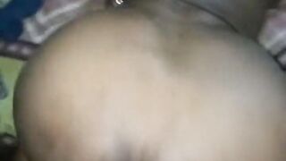 Desi aunty fuck by neighbour boy doggy style and show her black big ass hole