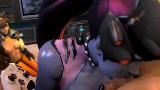 Overwatch Mercy Futanari Orgasm