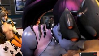 Overwatch Mercy Futanari Orgasm