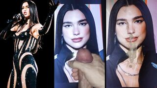 Dua LIpa Celebrity Jerk Off Challenge, Ultimate Try Not to Cum Challenge