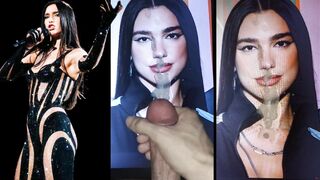 Dua LIpa Celebrity Jerk Off Challenge, Ultimate Try Not to Cum Challenge