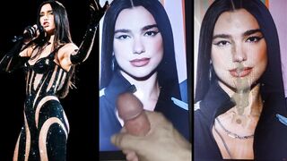 Dua LIpa Celebrity Jerk Off Challenge, Ultimate Try Not to Cum Challenge