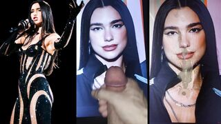 Dua LIpa Celebrity Jerk Off Challenge, Ultimate Try Not to Cum Challenge